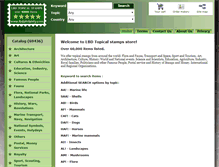 Tablet Screenshot of lbdphilately.com